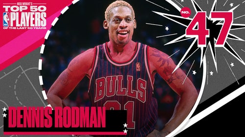 DETROIT PISTONS Trending Image: Top 50 NBA players from last 50 years: Dennis Rodman ranks No. 47